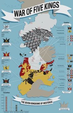 the game of thrones map is shown