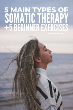 5 Somatic Therapy Exercises to Relieve Stress and Trauma | If you have symptoms of chronic stress or trauma stored in your body, this post is for you. Somatic therapy is a body-focused approach that allows you to visit traumatic memories & learn how to balance your nervous system & fight-flight-or-freeze stress response. It provides a deeper mind-body connection, builds emotional resilience, helps you to identify your triggers, & uses healthy coping techniques to relieve stress and trauma. Somatic Exercises For Beginners, Somatic Therapy Exercises, Somatic Experience, Traumatic Memories, Hydrangea House, Somatic Movement