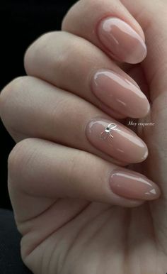 Winter Nail Art Designs, Hello Nails, Simple Gel Nails, Basic Nails, Casual Nails, Blush Nails, Classy Acrylic Nails, Pretty Gel Nails, Cute Gel Nails