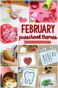 valentine's day activities and crafts for kids to do with the preschoolers at school