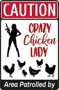 Top Rated Crazy Chicken Lady Funny Metal Sign, Chicken Coops Signs, Chicken Farm Decor, Home Decor Coop Signs, Chicken Coop Signs, Yard Fence, Crazy Chicken, Crazy Chicken Lady, Chicken Decor, Chicken Lady, Chicken Lovers, Farm Yard