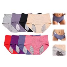 PRICES MAY VARY. Made of 92% nylon, 8% spandex Machine Washable Ladies Underwear 8Pcs Panties for Women Lounge Lingerie, Women Plus Size, Over 60, Shoes Jewelry, Top Styles, Period, Fashion Branding, Topshop, Lingerie