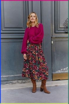 Trendy Fall Outfits, Feminine Outfit, Autumn Outfit, Fall Fashion Trends, Mode Inspiration, Outfit Casual, Autumn Fashion Women, Modest Outfits