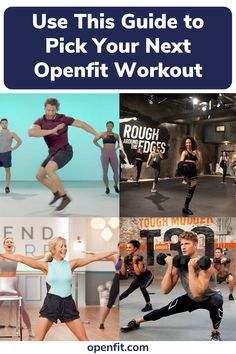 the ultimate guide to pick your next openfit workout for men and women - click here