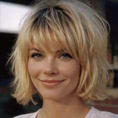 Short Blonde Shag, Wispy Shag, Short Shag With Bangs, Pixie Shag, Shag With Bangs, Shag Haircuts For Women, Shag Hair, Choppy Bob Hairstyles For Fine Hair, Blonde Layered Hair