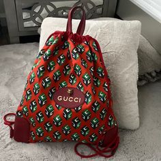 Gucci Backpack, % Authentic, Beautiful Colors Brand New Gucci Standard Everyday Backpack, Gucci Luxury Everyday Backpack, Gucci Luxury Backpack For Everyday, Luxury Everyday Gucci Backpack, Multicolor Gucci Shopping Bag, Multicolor Gucci Bags, Gucci Backpack For Everyday Use, Gucci Casual Bags For Daily Use, Casual Gucci Bag For Daily Use