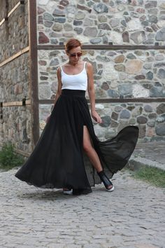 Party Skirt Long Skirt Black Skirt Maxi Skirt Chiffon Fitted Chiffon Full Skirt, Fitted Chiffon Asymmetrical Skirt, Fitted Asymmetrical Chiffon Skirt, Fitted Chiffon Mini Skirt, Black Flowy Chiffon Skirt, Fitted Long Chiffon Skirt, Black Chiffon Skirted Bottoms, Flowy Black Flared Skirt, Black Flowy Lined Skirt