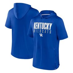 Embrace your Kentucky Wildcats spirit with this Fanatics Core Read Raglan Hoodie T-Shirt. The raglan sleeves provide a roomier, comfortable fit, allowing for unrestricted movement while representing the team. Plus, with the Kentucky Wildcats wordmark and logo boldly printed on the front chest, your fandom will be impossible to miss. Team-colored Hooded Top For Game Day, Hooded Tops With Team Logo For Fans, Hooded Tops With Team Logo For Fan Gear, Collegiate Hooded Tops For Sports Season, Team-colored Hooded Top For Fan Gear, Team-colored Hooded Tops With Team Logo, Sports Team Logo Hooded Top, Collegiate Hooded Tops For Game Day, Collegiate Hooded Top For Sports Events