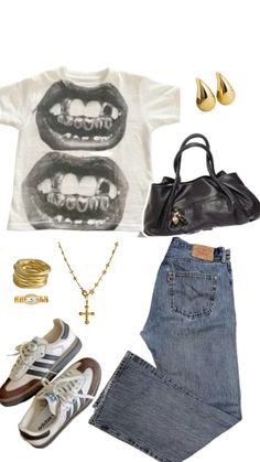 Summer Outfits 2000s Style, Summer Outfits 2000s, Outfits 2000s Style, Outfits 2000s, Mode Zara, Fitness Wear Outfits, 2000s Style, Outfit Collage, City Outfits