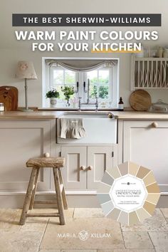 the best shernin - williams warm paint colors for your kitchen by maria killam