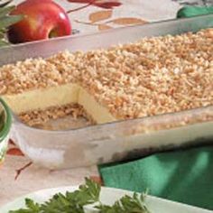 an apple pie sitting on top of a table