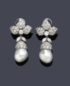 25 March, Ear Clips, Jeweled Earrings, Zurich Switzerland, Jewelry Pearl, Diamond Earring, Classic Elegant, South Seas