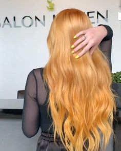 Golden Ginger Hair, Light Orange Hair, Ginger Blonde Hair, Short Copper Hair, Light Ginger, Hair Website, Yellow Hair Color, Red Hair Inspo