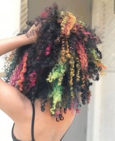 Dyed Curly Hair, Colored Curly Hair, Dyed Natural Hair, Hairdos For Curly Hair, Natural Styles, Tone Hair