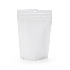 a white plastic bag on a white background