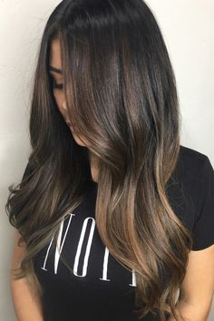 Follow me to hair beauty! | Ashley @ Kalon Found | kalonfound.com Hair Color Flamboyage, Brunette Hair Cuts, Brown Ombre Hair, Brunette Balayage, Long Hair Color, Balayage Hair Blonde, Balayage Brunette, Ash Brown