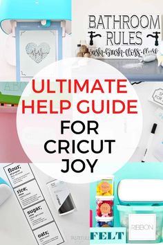 the ultimate guide for cricut joy is here to help you learn how to use it