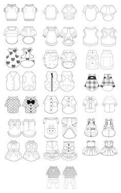 paper doll clothes for babies and toddlers