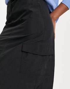 New Look cargo maxi skirt in black | ASOS Utility Style Long Skirt With Cargo Pockets, Black High Waist Cargo Skirt, Black High Waist Utility Cargo Skirt, Black Cargo Skirt With Pockets For Work, Utility Style Black Skirt With Cargo Pockets, Utility Black Skirt With Cargo Pockets, Black Workwear Skirt With Cargo Pockets, Black Utility Skirt With Side Pockets, Utility Black Skirt With Side Pockets