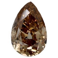 An exceptional 10.05 carat VS2 Clarity investment grade fancy pear brilliant cut deep brown diamond certified by GIA. We can custom design as per your request, additional fees may apply depending on design. Shape Pear Modified Brilliant Measurements 16.72 x 10.72 x 7.74 mm Carat Weight 10.05 carat Clarity Grade VS2 Fancy Deep Brown-Yellow FOLLOW MEGHNA JEWELS storefront to view the latest collection & exclusive pieces. Meghna Jewels is proudly rated as a Top Seller on 1stDibs with 5-star custome Wing Wing, Brown Gemstone, Brown Velvet, Bratz Doll, Deep Brown, Brown Diamond, Top Seller, Gia Certified Diamonds, 5 Star