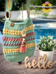 Crocheted Purse, Boho Crochet Patterns, Tote Crochet, Crochet Winter Hats, Handbags Patterns, Crochet Beanie Pattern, Crochet Handbags Patterns, Handbag Pattern