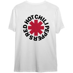 The Red Hot Chili Peppers Unisex T-Shirt: Worn Asterisk (Back Print) is a must-have for all die-hard fans of this Band Logo T-shirt, Crew Neck, Fan Merchandise, Band Logo T-shirt Fan Merchandise Crew Neck, Band Logo Short Sleeve Fan Merchandise T-shirt, Band Logo T-shirt For Fan Merchandise, Pop Culture Crew Neck T-shirt With Band Logo, Band Merch Crew Neck T-shirt, Band Logo Fan Apparel T-shirt, Band Logo T-shirt Short Sleeve Fan Apparel, White Band Logo T-shirt Crew Neck