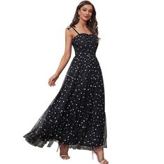 F00154425-105 Loose Sweater Dress, Suspenders For Women, Cami Maxi Dress, Dress Occasion, Loose Fabric, Sequin Party Dress, Line Dress, Daily Dress, Dress Maxi