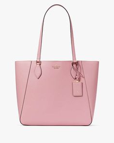 Poppy Tote | Kate Spade Outlet Pink Formal Bag With Logo Hardware, Formal Pink Bag With Logo Hardware, Kate Spade Outlet, Large Tote, Lipsticks, Poppies, Avocado, Kate Spade, Outlet