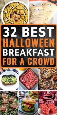 the best halloween breakfasts for a crowd