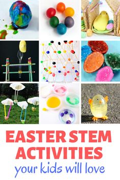 Easter Activities Ideas, Easter Building Activities, Easter Science Activities, Activities For Easter, Montessori Easter, Egg Science