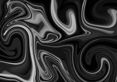 an abstract black and white background with swirls