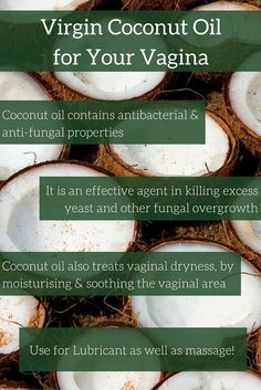 Coconut oil for your vagina! Check out these benefits for women and some general facts about coconut oil! Health Coconut Oil, Coconut Oil For Teeth, Coconut Oil Skin Care, Feminine Health, Coconut Oil Uses, Benefits Of Coconut Oil, Coconut Oil For Skin, Healthy Heart, Coconut Oil Hair