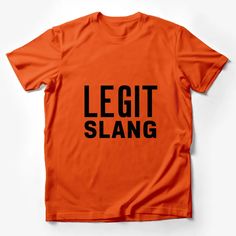 Legit Slang Bold Text Graphic T-Shirt, Black and White Unisex Tee, Modern Typography Casual Shirt Male T-Shirt Custom graphic T-Shirt.Customize your color Modern Typography, Male T Shirt, Custom Shirts, Casual Shirts, Graphic Tshirt, Typography, Black And White, T Shirt, Black