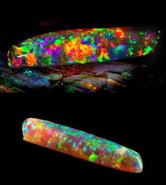 Opale « Virgin Rainbow », Australie Rainbow Opal, Precious Opal