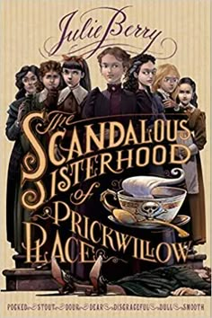 the cover to julia berry's novel, the scandal sister and price hollow