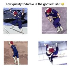 Todoroki X Yn, Todoroki Low Quality, Todoroki Funny Face, Victory Is Mine, Todoroki Memes Funny, Mha Funny, Dabi Memes Funny, Mha Memes Hilarious