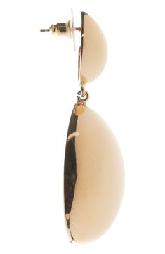 A smooth, polished finish ensures you shine in these dome drop earrings. Post back Goldtone plate Made in France Isabel Marant Etoile, Fabric Gift Bags, Keep Jewelry, Fabric Gifts, Free Fabric, Anniversary Sale, Print Gifts, Isabel Marant, Made In France