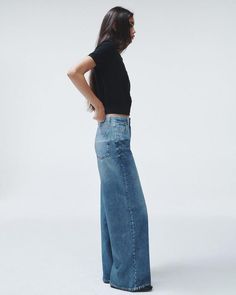 Buy Miramar Sofie Full Length Wide-Leg for USD 238.00 | rag & bone Indigo Prints, Cotton Cardigan, Cotton Pants, Fashion Advice, Rag & Bone, Shopping List, Wide Leg Jeans, Wide Leg Pants, Full Length