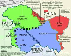 map of pakistan and india showing the location of major cities in which they are located