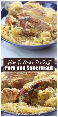 how to make the best pork and sauerkraut