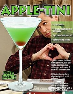 Apple Pucker Drinks, Sour Apple Pucker, Pocket Cocktails, Apple Pucker, Alcholic Drinks, Cocktail Drinks Alcoholic, Mixed Drinks Alcohol, Yummy Alcoholic Drinks, Liquor Drinks