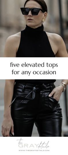 Casual or dressy, these elevated tops are quality pieces to have in your closet. These are the perfect start to building a capsule wardrobe that will be interchangeable for any occasion. Currently, Nordstrom is running up to $300 off regular price items. Discounts are check out! Ends Dec, 13th! It’s the perfect time to finish all the Christmas shopping and get stocked up on some great essential items! Building A Capsule Wardrobe, Pick Outfits, All Black Looks, Work At Home, Essential Items, Have A Beautiful Day