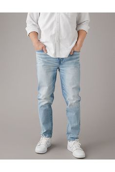 EasyFlex/The authentic denim look you want with just enough flex for all-day comfort./Comfortable and never loses its shape/Light wash/Distressed Casual Soft-washed Straight Leg Jeans, Soft-washed Casual Denim Jeans, Casual Soft-washed Denim Jeans, Casual Relaxed Fit Soft-washed Jeans, Soft-washed Relaxed Fit Casual Jeans, Casual Soft-washed Relaxed Fit Jeans, Casual Light Indigo Washed Jeans, Slim Jeans, Women's Jeans