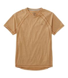 Our fastest-drying short-sleeve tee is an L. L. Bean staff favorite for running, hiking, working out and traveling. It has the comfort of a broken-in tee plus the performance features active people need. Slightly Fitted: Relaxed through the chest and sleeve, with a slightly slimmer waist. Quick-drying, wicking, antimicrobial fabric enhances comfort and controls odor. Fabric feels cottony soft yet performs like a champ. 50% REPREVE® HIGH-QUALITY recycled polyester, 50% polyester. REPREVE® is a re Moisture-wicking Athletic Fit T-shirt For Outdoor, Short Sleeve Activewear For Outdoor Summer Activities, Summer Outdoor Activewear With Short Sleeves, Go-dry Short Sleeve Activewear For Trail Running, Sporty Short Sleeve Outdoor Activewear, Sporty Short Sleeve Activewear For Outdoor, Go-dry Crew Neck T-shirt For Outdoor Activities, Functional Short Sleeve Outdoor Activewear, Moisture-wicking Short Sleeve Activewear For Outdoors