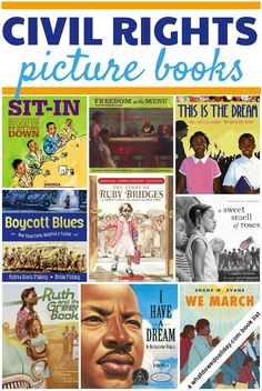 the cover of civil rights picture books