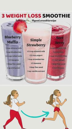 Detox Smoothies, Resep Smoothie, Fruit Smoothie Recipes Healthy, Easy Healthy Smoothies, Blueberry Smoothie, Smoothie Recipes Healthy Breakfast, Best Fat Burning Foods, Healthy Drinks Smoothies