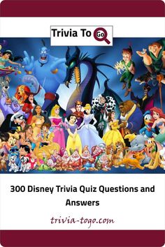 the disney trivia quiz questions and answers