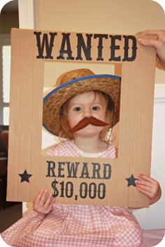 homemade by jill: Lilly's Cowgirl Party - super cute with photo booth props & panning for "gold". Lila Party, Wilde Westen, Western Parties