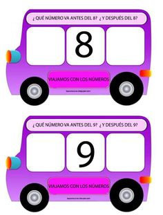 two purple double decker buses with numbers on the front and one number on the back