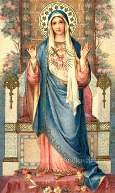 an image of the immaculate mary